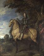 Anthony Van Dyck Equestrian Portrait of Charles I painting